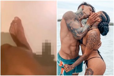 ¡DE INFARTO! Jorge Villaveces, novio de la exuberante YeiLove, mostró sus piernas en Instagram (y también dejó ver la sombra de su «paquete») (+Video)