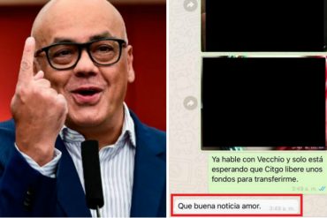 ¡LEA! «Le quería comprar una camioneta a su pareja con la plata de Citgo»: Las acusaciones de Jorge Rodríguez contra Roland Carreño que sustentó con supuestos chats de WhatsApp (+Imágenes)