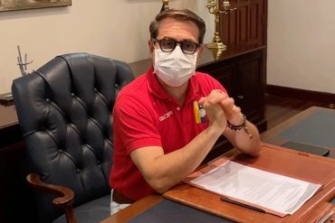 Rafael Lacava se contagió por quinta vez de coronavirus: “Él anda activado, sin síntomas pero cumpliendo su reposo”, aseguró Maduro (+Video)