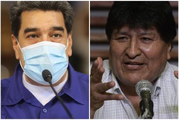 ¡SIN COMENTARIOS! El edulcorado discurso de Maduro sobre Evo Morales: “Lo reconozco como mi líder, ético, espiritual y ¡moral. Nosotros lo amamos”