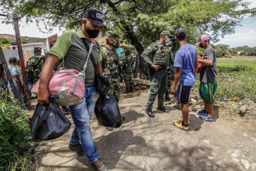 ¡ATENCIÓN! Colombia aplica la Operación Muralla para controlar el paso de los venezolanos que cruzan la frontera por las trochas (+Fotos)