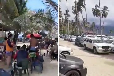 ¡AH, CARAMBA! Denuncian que la bahía de Patanemo de Carabobo estuvo abarrotada de personas pese al coronavirus (+Video)