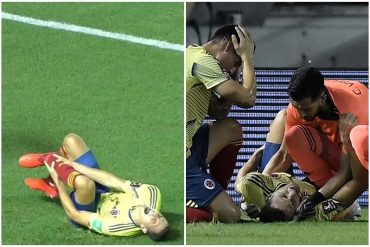 ¡SORPRENDENTE! El colombiano Santiago Arias se fracturó el tobillo en pleno partido contra la #Vinotinto: “Fue muy impactante” (+el doloroso video +reacciones)