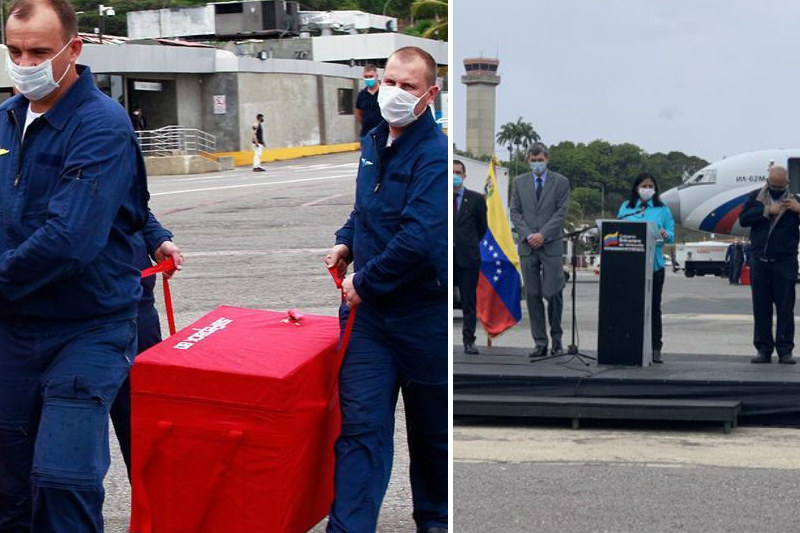 vacunas rusas en Venezuela