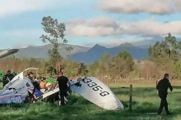 ¡ACTO HEROICO! Venezolano salvó la vida de un bebé luego de que se estrellara una avioneta en Colombia