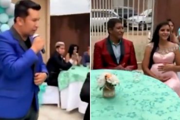 ¡INSÓLITO! El alocado video que se hizo viral en redes: hombre expuso la infidelidad de su mujer embarazada en plena fiesta familiar (+El amante presente)