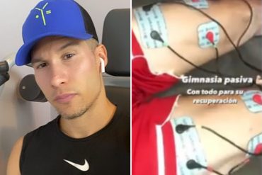 ¡LE CONTAMOS! La rehabilitación con terapia pasiva que estaría recibiendo Chyno para recuperar la estabilidad en sus piernas (+Video)