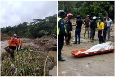 ¡LAMENTABLE! Desbordamiento del río Carapo causó fuertes inundaciones en Rubio: Una mujer falleció (+Imágenes)