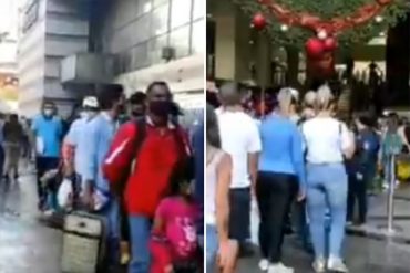 ¡DEBE VER! Así de abarrotado estuvo el centro comercial El Recreo durante el primer día de Black Friday (+Video)