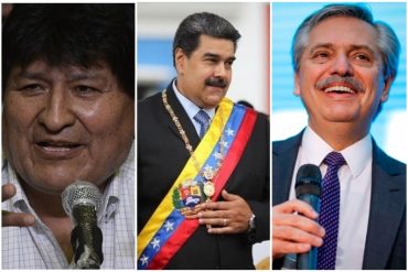 ¡QUÉ SHOW! Maduro elogió a Alberto Fernández por “salvarle el pellejo” a Evo Morales hace un año