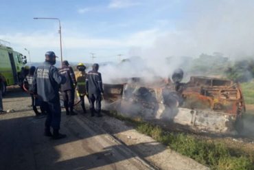 ¡TRÁGICO! Ocho muertos dejó un accidente de una buseta de transporte público en Coro: al menos 13 resultaron heridos (+Fotos)