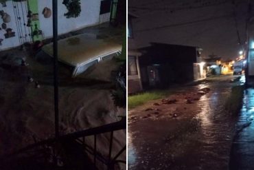 ¡PREOCUPANTE! Habitantes del Táchira viven una noche de terror por las inundaciones causadas tras fuertes lluvias (+Fotos +Videos)