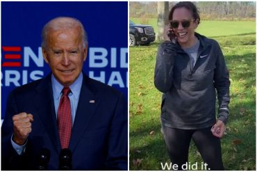 ¡AQUÍ LO TIENE! El momento en que Kamala Harris llama a Biden tras ser declarado por medios como ganador: “Lo hicimos, Joe” (+Video)