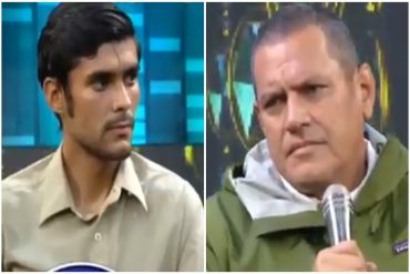 ¡VÉALO! El tenso encuentro cara a cara entre el repartidor venezolano y el peruano que lo agredió (+Video)