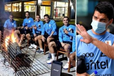 ¡DEBES VERLO! La foto que encendió las alarmas en varios clubes de Europa y América tras conocerse que Luis Suárez dio positivo por COVID-19