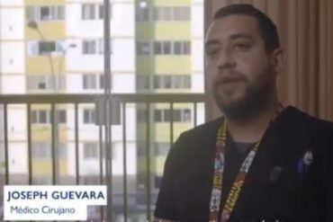 ¡DEBES VERLO! La historia del médico venezolano que llegó hace dos años caminando a Perú y ahora está en la primera línea de combate contra el COVID-19 (+Video)