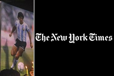 ¡CONMOCIÓN MUNDIAL! “El más humano de los inmortales”: Así despidió The New York Times a Diego Armando Maradona