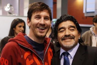 ¡LE MOSTRAMOS! El conmovedor mensaje de Messi para despedir a Maradona “Nos deja pero no se va, porque el Diego es eterno”