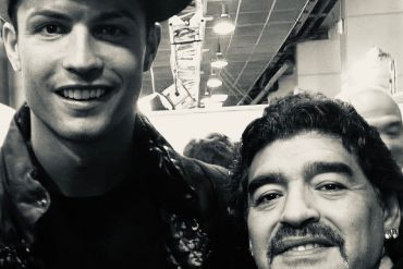 ¡LE MOSTRAMOS! El posteo más viral en Instagram en 2020 fue una carta de despedida que le escribió Ronaldo a Maradona