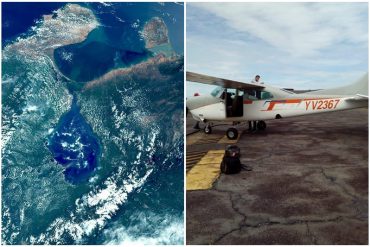 ¡PREOCUPANTE! Inician búsqueda de aeronave que despegó desde El Vigía a Maracaibo con dos personas a bordo (sobrevolaba por el lago)