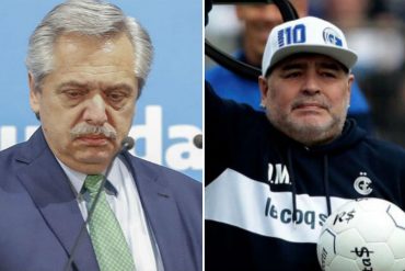 ¡SEPA! “No puedo creerlo, estoy desolado”: así reaccionó Alberto Fernández a la muerte de Diego Maradona