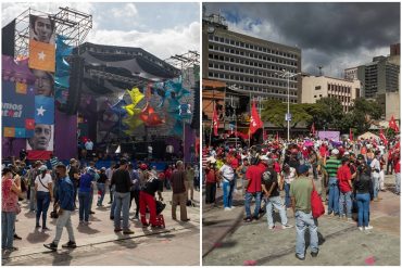 ¡COMO SI NADA! Sin importar el covid-19: chavistas se aglomeraron en actos de campaña para el proceso del #6Dic (+Fotos y videos)