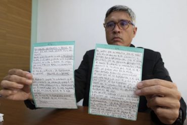 ¡SE LO MOSTRAMOS! Uno de los seis ejecutivos de Citgo rompió el silencio en una carta que escribió desde la prisión: Clama por un juicio «justo» para «reconstruir» su vida