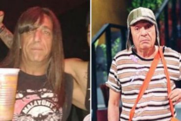 ¡NO SE LO PIERDA! El “Chespirito metalero” sorprendió a todos al disfrazarse finalmente del Chavo del 8