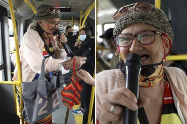 ¡LE CONTAMOS! Del Metro de Caracas a Colombia: «Cindy sin dientes» se está convirtiendo en una sensación musical en el transporte público (+Fotos)