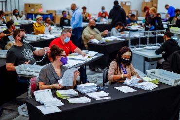 ¡ENTÉRESE! Finaliza conteo en Wisconsin con 10.000 votos de ventaja para Biden