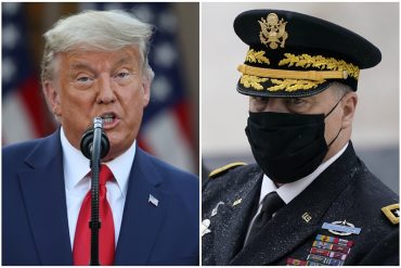 ¡AY, PAPÁ! Jefe militar de EEUU se habría reunido en secreto con China para alertarles sobre la “locura” de Trump y “evitar un ataque nuclear”, según ABC