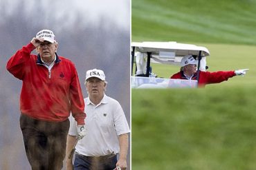 ¡LE CONTAMOS! Trump “abandonó” la cumbre virtual del G20 para ir a jugar golf en su club (+Fotos)