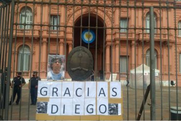 ¡SE LO DECIMOS! Portavoz de Alberto Fernández anuncia que velorio de Diego Maradona será en la Casa Rosada: Iniciará este #26Nov y durará hasta el sábado