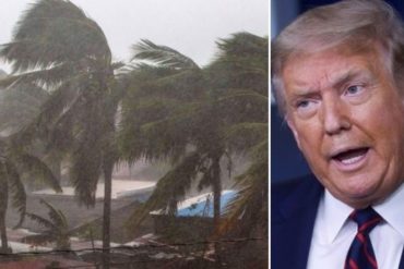 ¡PENDIENTES! Trump declaró emergencia en Florida por la llegada de la tormenta Eta: sigue generando fuertes vientos y lluvias (+Detalles)