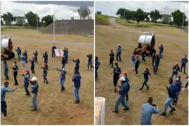 ¡VEA! “¿Celebran que el chavismo acabó con la empresa?”: Un grupo de trabajadores de Sidor bailó “Jerusalema” y desataron comentarios negativos en redes (+Video)