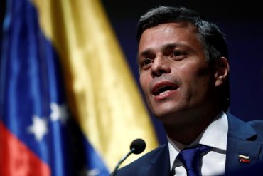 Leopoldo López será ponente de un evento de bitcoin en Amsterdam