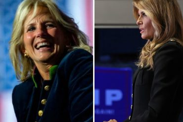 ¡SEPA! Melania Trump no ha invitado a la esposa de Biden para reunirse con ella (Su esposo sigue denunciando «fraude» en las elecciones)