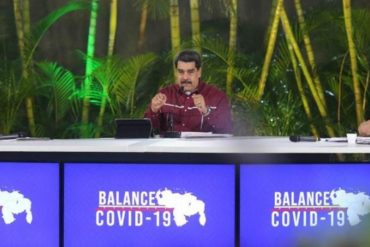 Maduro lanzó su alerta porque en la última semana se quintuplicaron los casos de covid en Venezuela: “Hay un crecimiento y lo vamos sintiendo” (+Video)