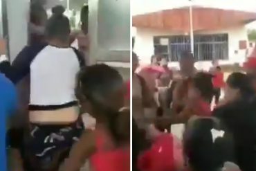 ¡DE LO ÚLTIMO! Mujeres se agarraron a golpes en plena cola por gasolina en Anzoátegui (+Video bochornoso)