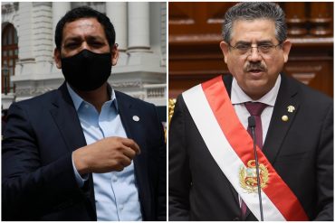 ¡IMPORTANTE! Presidente del Congreso de Perú exigió la “inmediata renuncia” de Manuel Merino de la presidencia del país tras represión en protestas