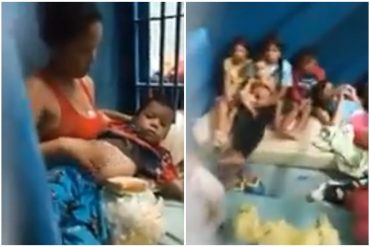 ¡QUÉ FUERTE! “El Herodes trinitario”: Difunden videos de las condiciones inhumanas de detención de mujeres y niños venezolanos en Trinidad