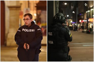 ¡DE TERROR! Intenso tiroteo este #2Nov en Viena cerca de una sinagoga: varios heridos y un presunto agresor ultimado por la policía (+Videos)
