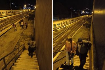 ¡LO QUE FALTABA! Varios lesionados dejó descarrilamiento de un tren del Metro de Caracas entre las estaciones Mamera y Caricuao (+Fotos y video)