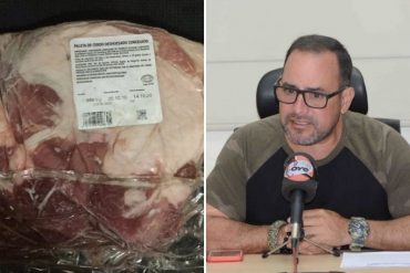 ¡SE LO CONTAMOS! Alcalde chavista de Puerto Cabello entregó “trozos” incompletos de pernil a solo el 20% de la población