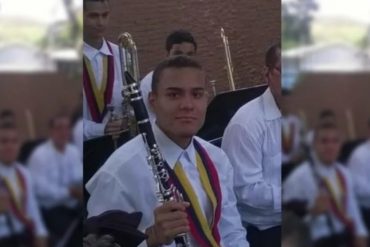 ¡LAMENTABLE! Denuncian que policías asesinaron a miembro de la Orquesta Sinfónica de Los Altos Mirandinos por no atender la voz de alto (+Homenaje)