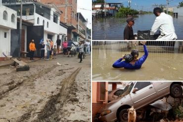 ¡AÑO TURBULENTO! Las 20 imágenes de los estragos que causaron las lluvias en Venezuela durante 2020 (+Impactantes Videos)