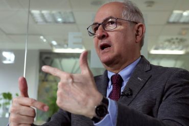 ¡CLARITO! La advertencia de Ledezma: “Mientras el régimen trafica drogas y oro, lloriquea diciendo que la desgracia de Venezuela es por las sanciones”