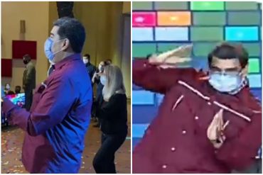 ¡AQUÍ LOS TIENE! Los extraños “bailecitos” con los que Maduro celebra por anticipado la victoria del #6D (+Videos + y el país en el subsuelo)