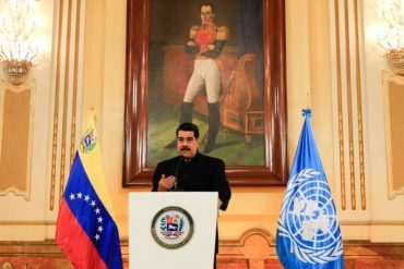 ¡LE CONTAMOS! Maduro pide en la ONU que las vacunas contra COVID-19 sean declarados “bienes públicos” (se echa flores por su “control” de la pandemia)