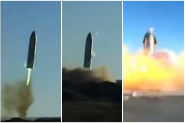 ¡SE LO MOSTRAMOS! La impactante explosión de un prototipo de la nave espacial de SpaceX (+Video)